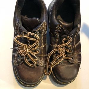 Brown Doc Martan shoes